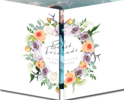 WEDDING INVITATION, GATE FOLD