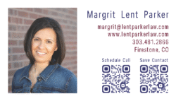 BUSINESS CARD WITH QR CODES